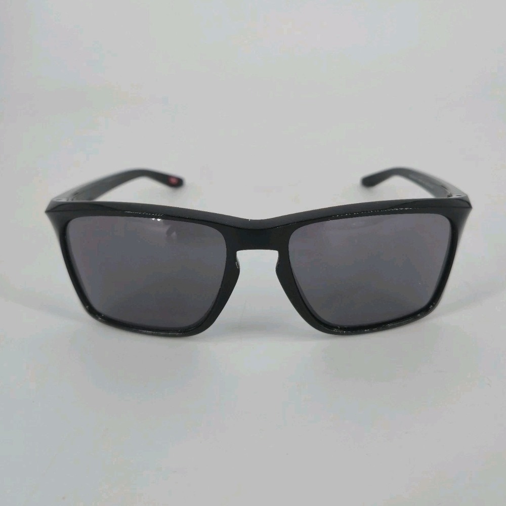 Oakley Sylas OO9448-0157 Sunglasses Black Grey Lens 57-17-142 USA Designed Geo